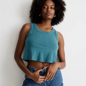 Madewell boxy Crop Top